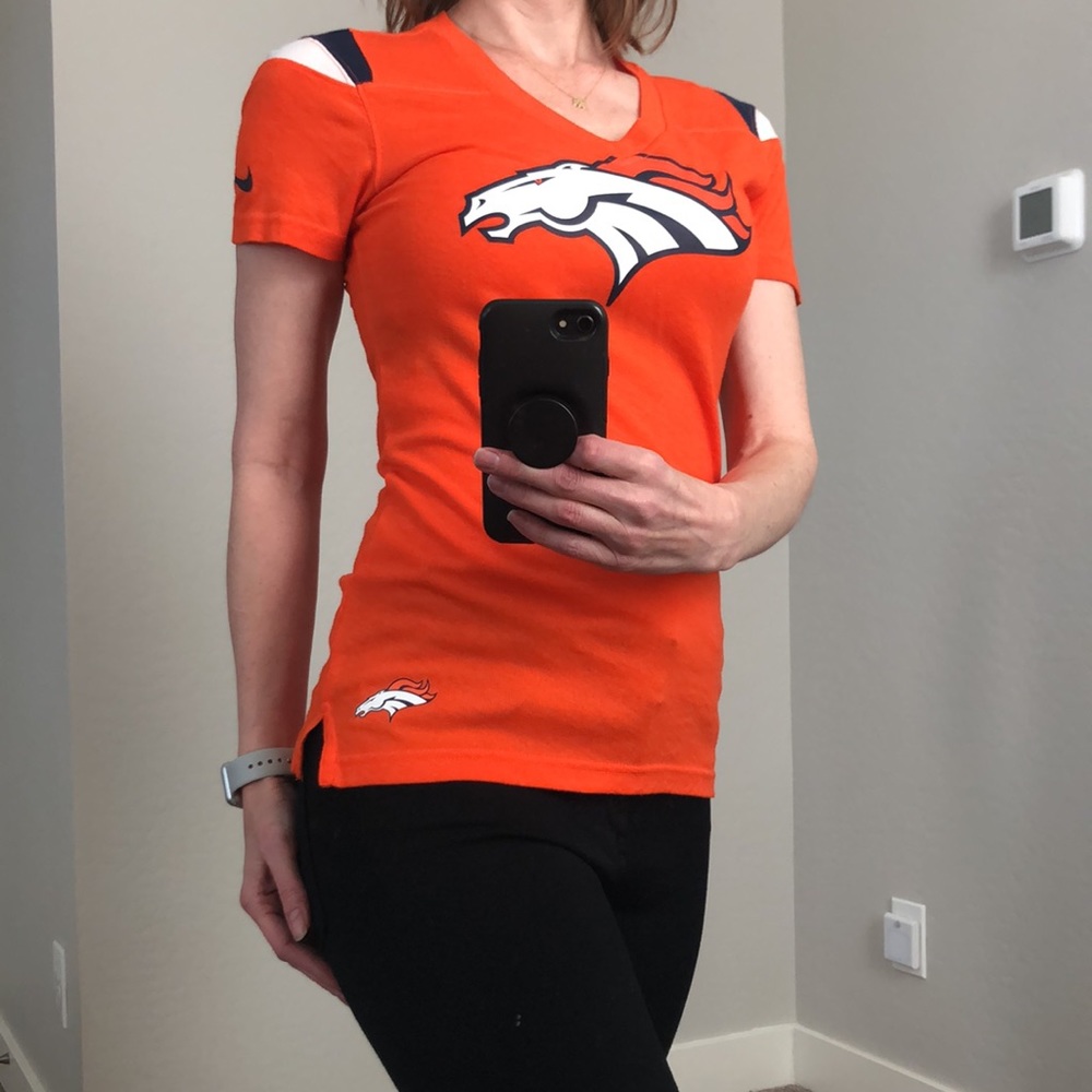 Nike Denver Broncos V-neck T-Shirt